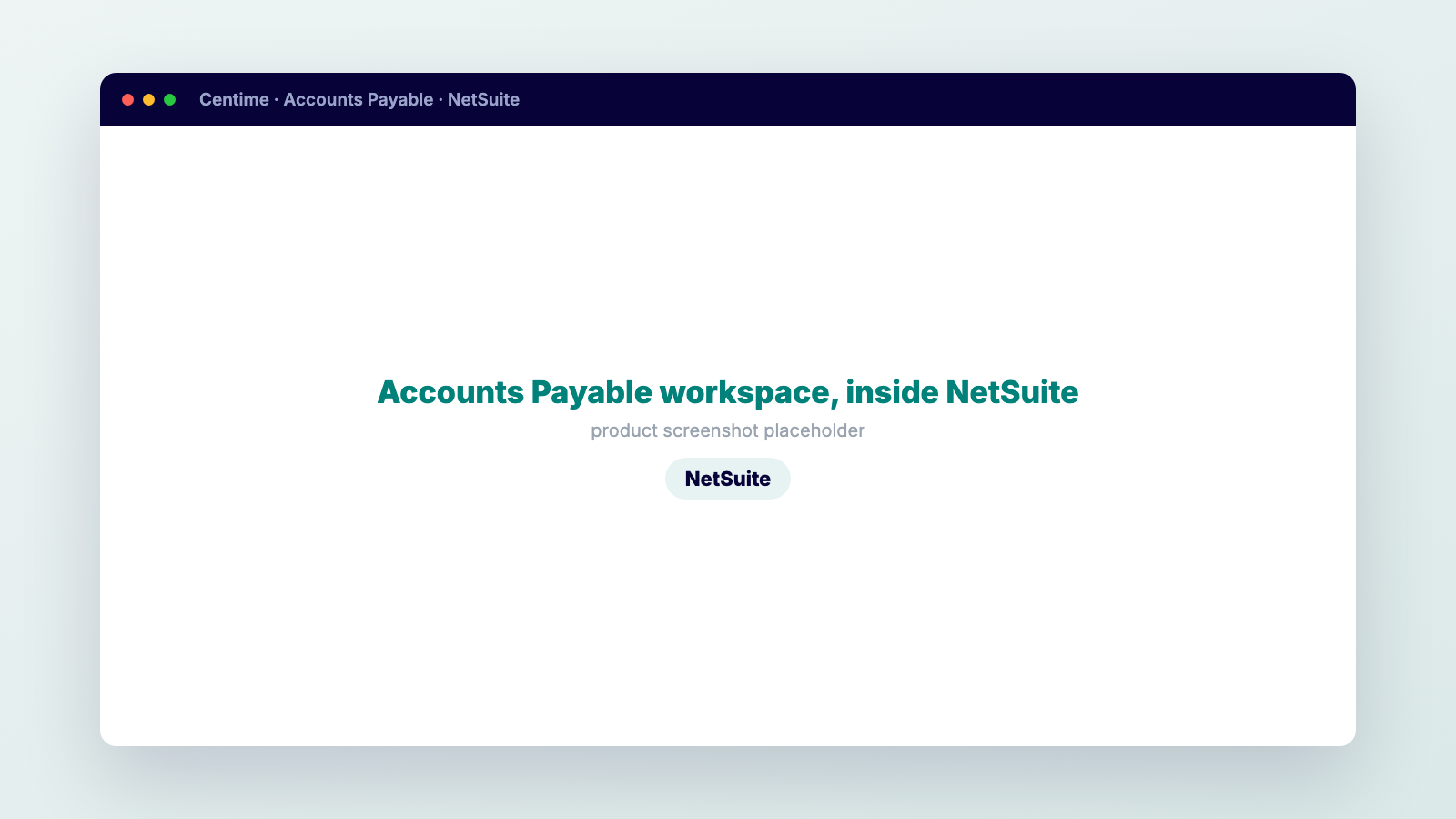 AP automation, built for NetSuite